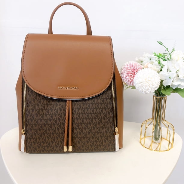 Michael Kors Phoebe Medium Signature PVC Leather Backpack  display picture 3