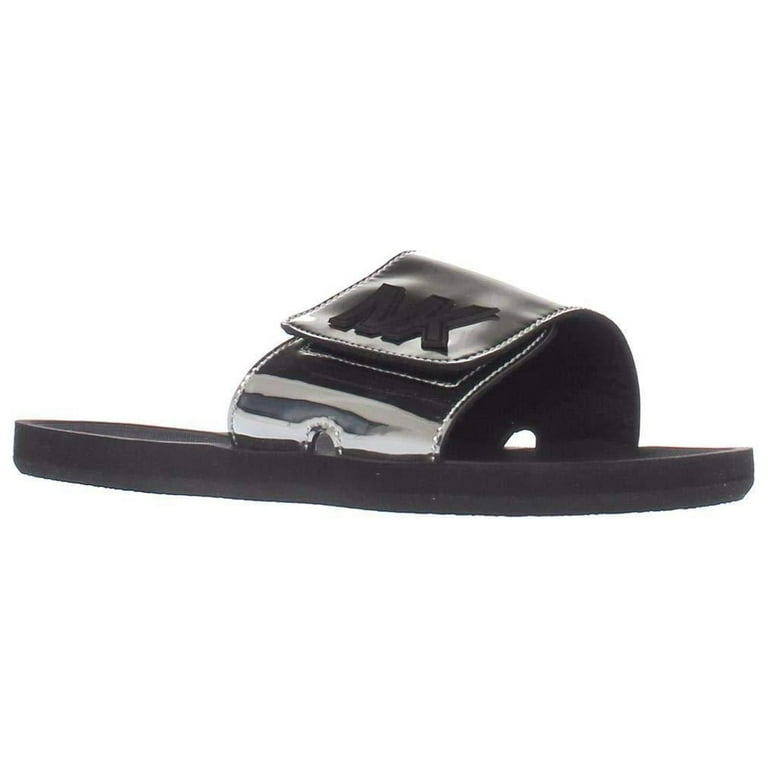 Michael kors deals slides silver