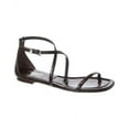 thumbnail image 1 of Michael Kors Polly Runway Croc-Embossed Leather Sandal, 39, Brown, 1 of 5