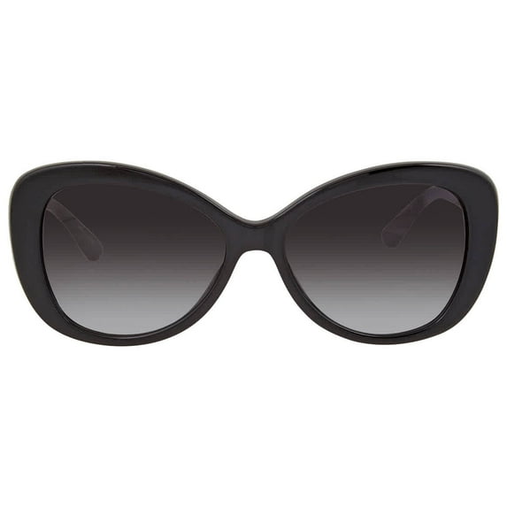 Michael Kors Positano Grey Gradient Butterfly Ladies Sunglasses MK2120 30058G 56