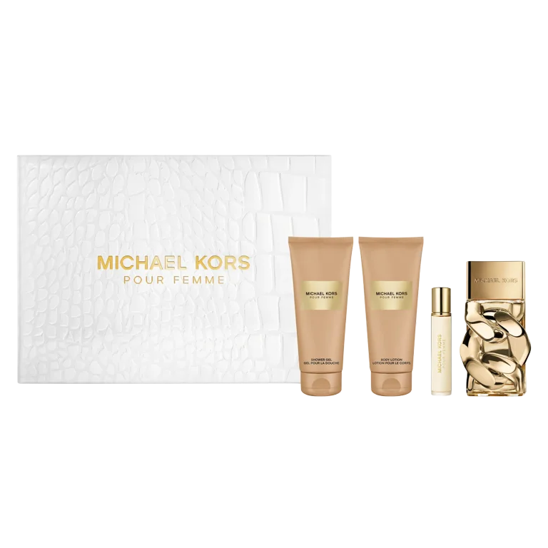 Michael Kors Pour Femme by Michael Kors for Women - 4 Pc Gift Set
