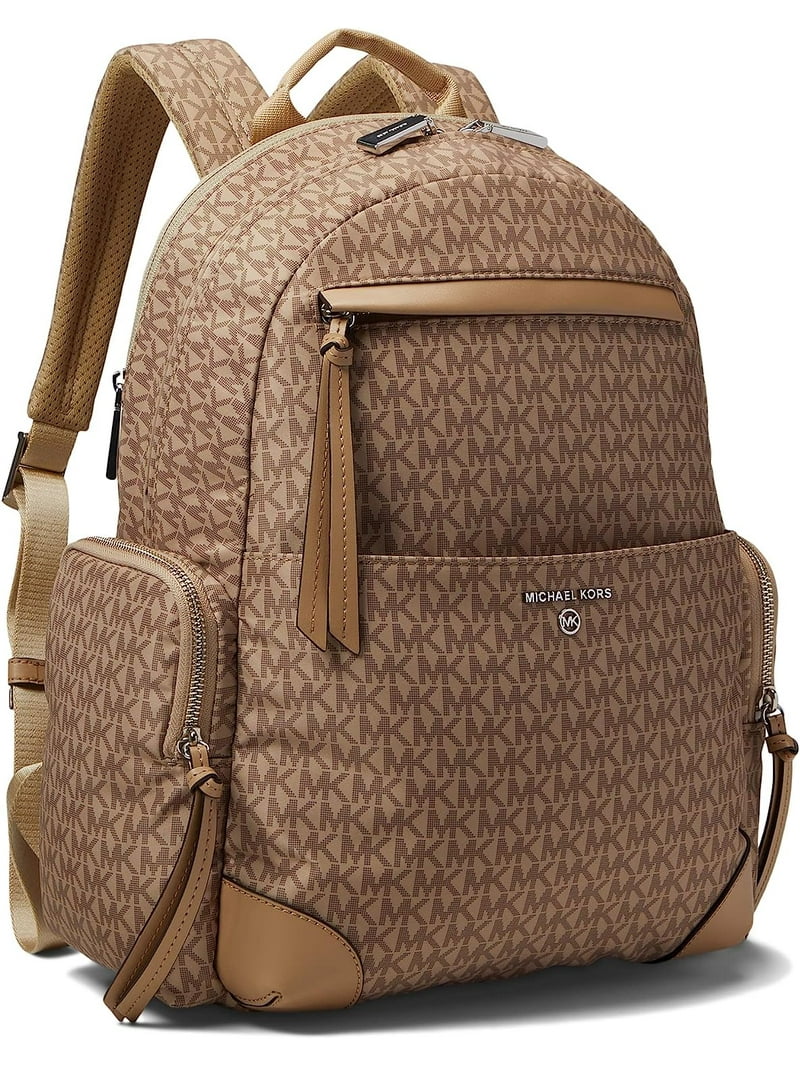 Michael Kors リュック バッグ Michael Kors Prescott Large Backpack Nylon Camel - Walmart.com