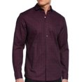 thumbnail image 1 of Michael Kors RED Chaney Slim Plaid Sport Shirt, US Medium, 1 of 8