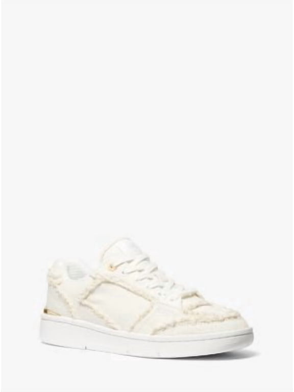 Rebel Frayed Denim Sneaker Optic White 10M