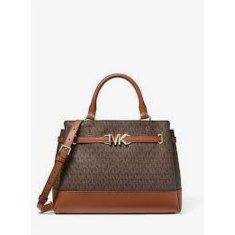 Leather satchel Michael Kors Brown in Leather - 26116458