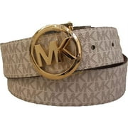 Michael Kors Reversible Buckle Belt 558385-149-L Vanilla, Large