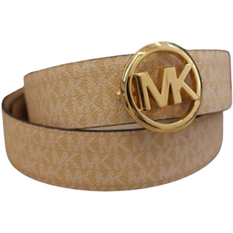 Michael Kors Reversible Buckle Belt 558385-220-S (Buff  display picture 1
