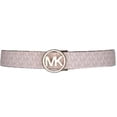 thumbnail image 1 of Michael Kors Reversible Buckle Belt 558385-857-s (Ballet, Small) MK Signature, 1 of 6