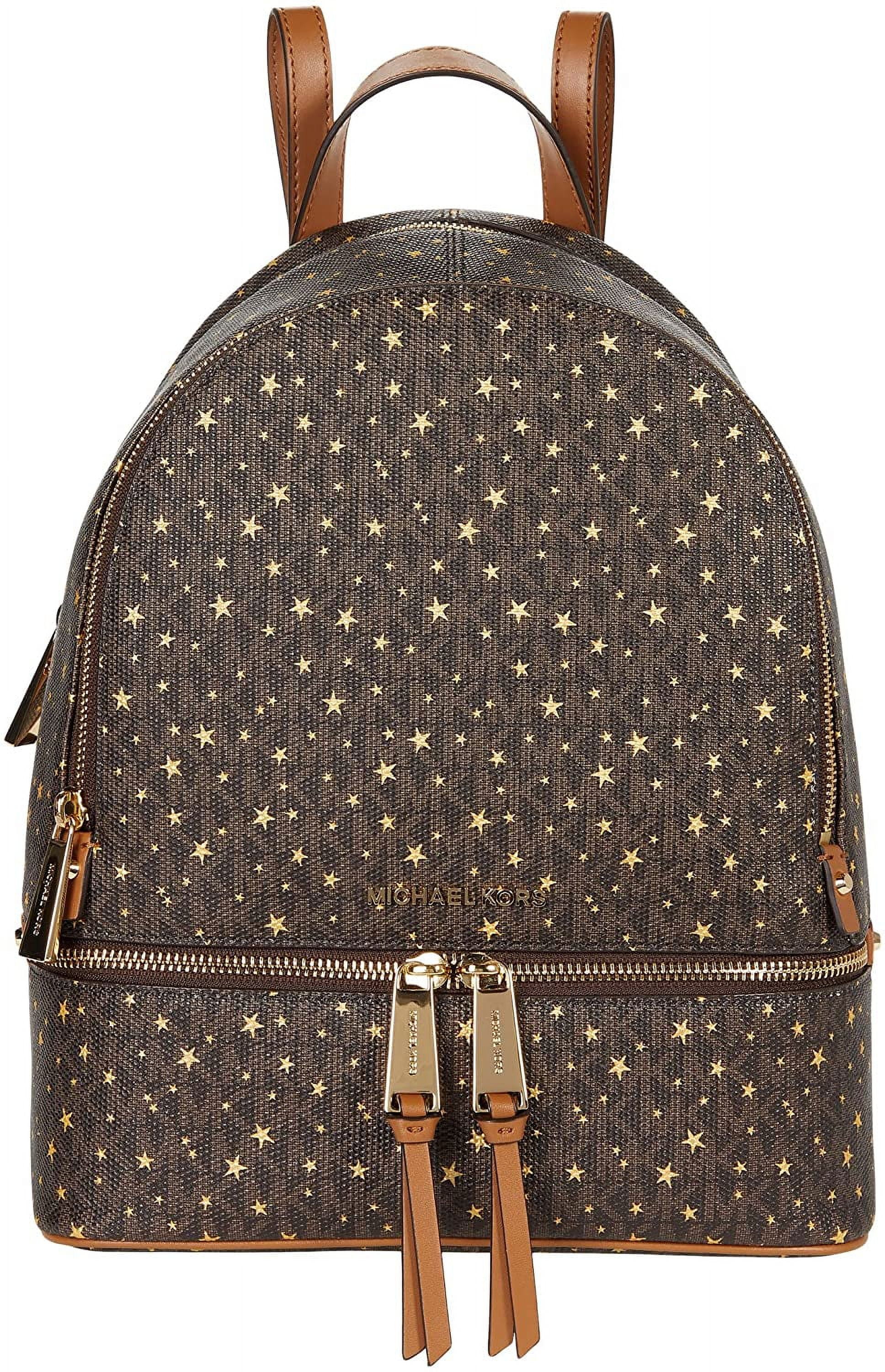 Michael Kors Ladies Colorblock Rhea Medium Signature Logo Backpack � :  : Clothing, Shoes & Accessories