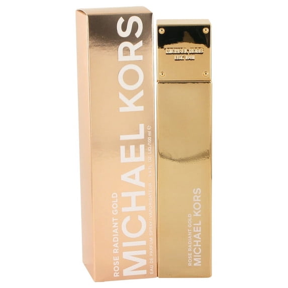 Michael Kors Rose Radiant Gold Eau De Parfum Spray For Women 3.4 Oz