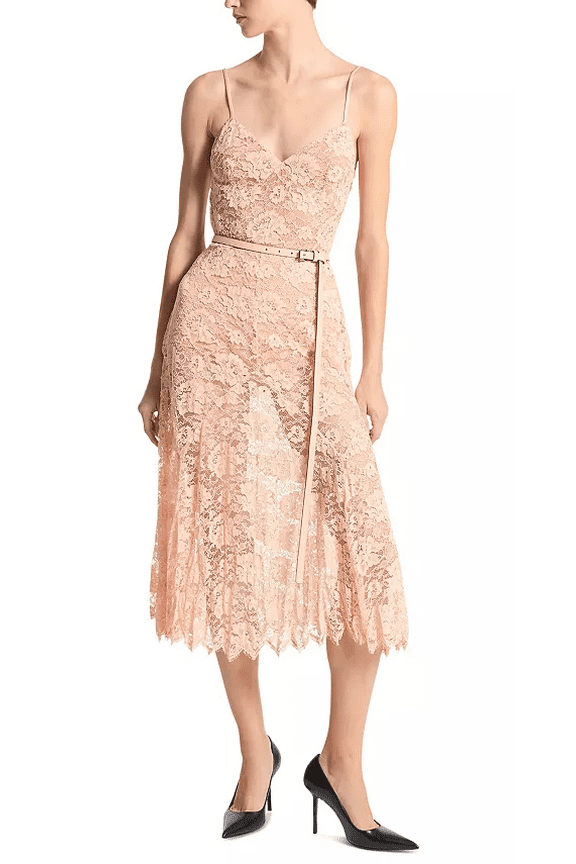 SHELL Women's Lace Midi Dress, US 4