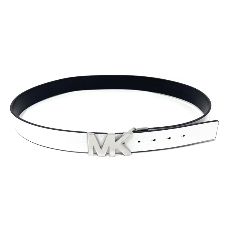 Michael Kors Saffiano Leather Reversible MK Plaque Buckle  display picture 1