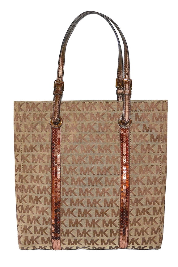 Sequin Stripes Tote Bg/eb/sun/tan