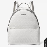Michael Kors Sheila Medium Two-Tone Signature Logo Backpack Bag