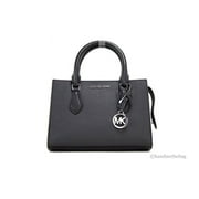 Michael Kors Sheila Small Non-Leather Vegan Satchel Black
