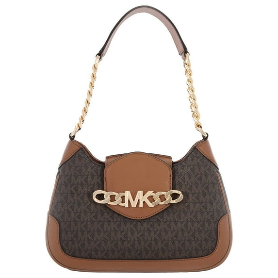 Michael Kors Signature Logo-print Small Hally Shoulder Bag