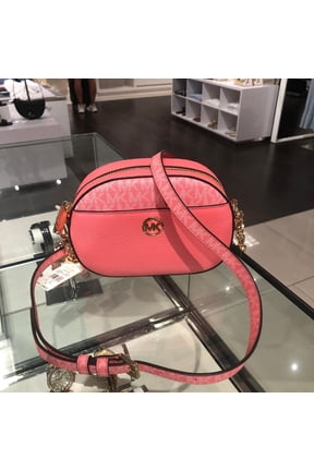 Small Crossbody Leather Handbag Purse Shoulder Messenger -Tea Rose