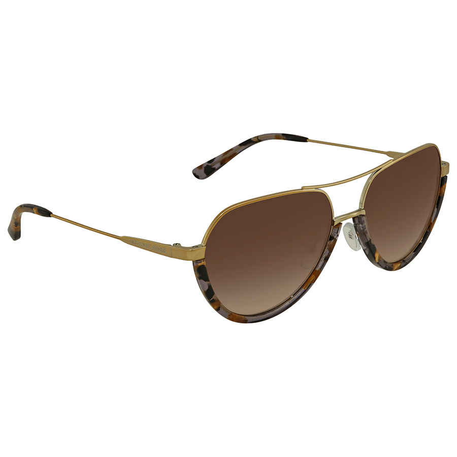 Michael Kors Smoke Gradient Aviator Ladies Sunglasses 0MK1031 102413 58 - image 1 of 3
