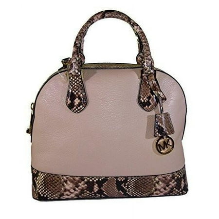 Michael Kors Smythe Large Dome Satchel In Blush