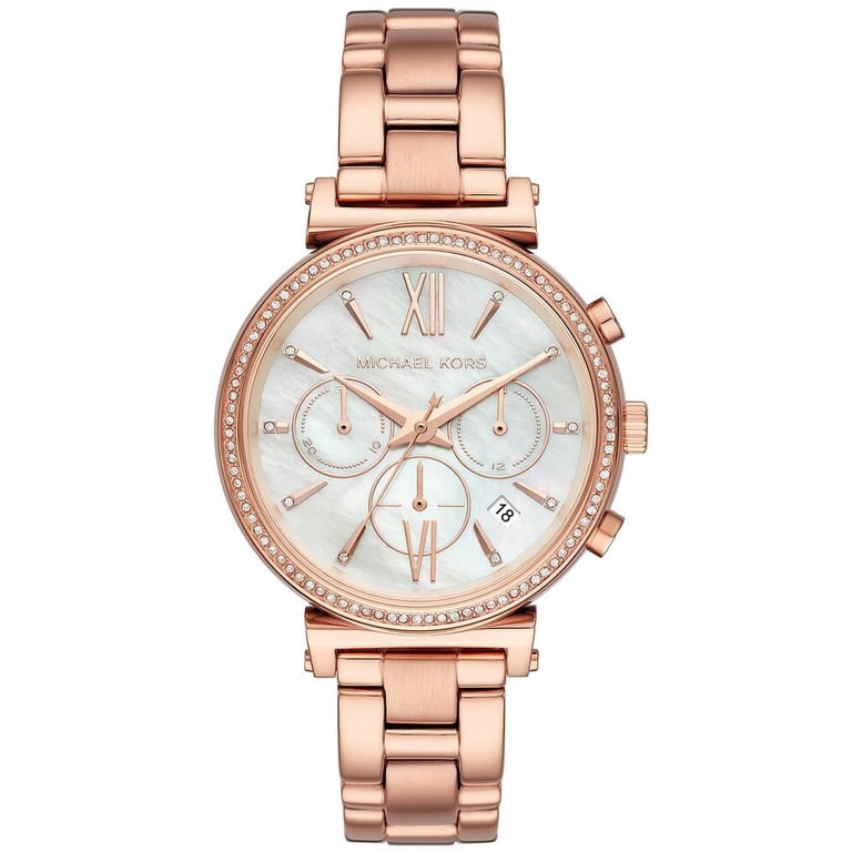 Michael Kors Sofie Quartz Movement Mother Of Pearl Dial  display picture 3