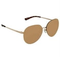 thumbnail image 1 of Michael Kors Sydney Rose Gold Fash Pilot Ladies Sunglasses MK1037 1108R1 60, 1 of 3