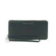 thumbnail image 1 of Michael Kors Travel Clutch Women's Wristlet Wallet, Black, 1 of 2