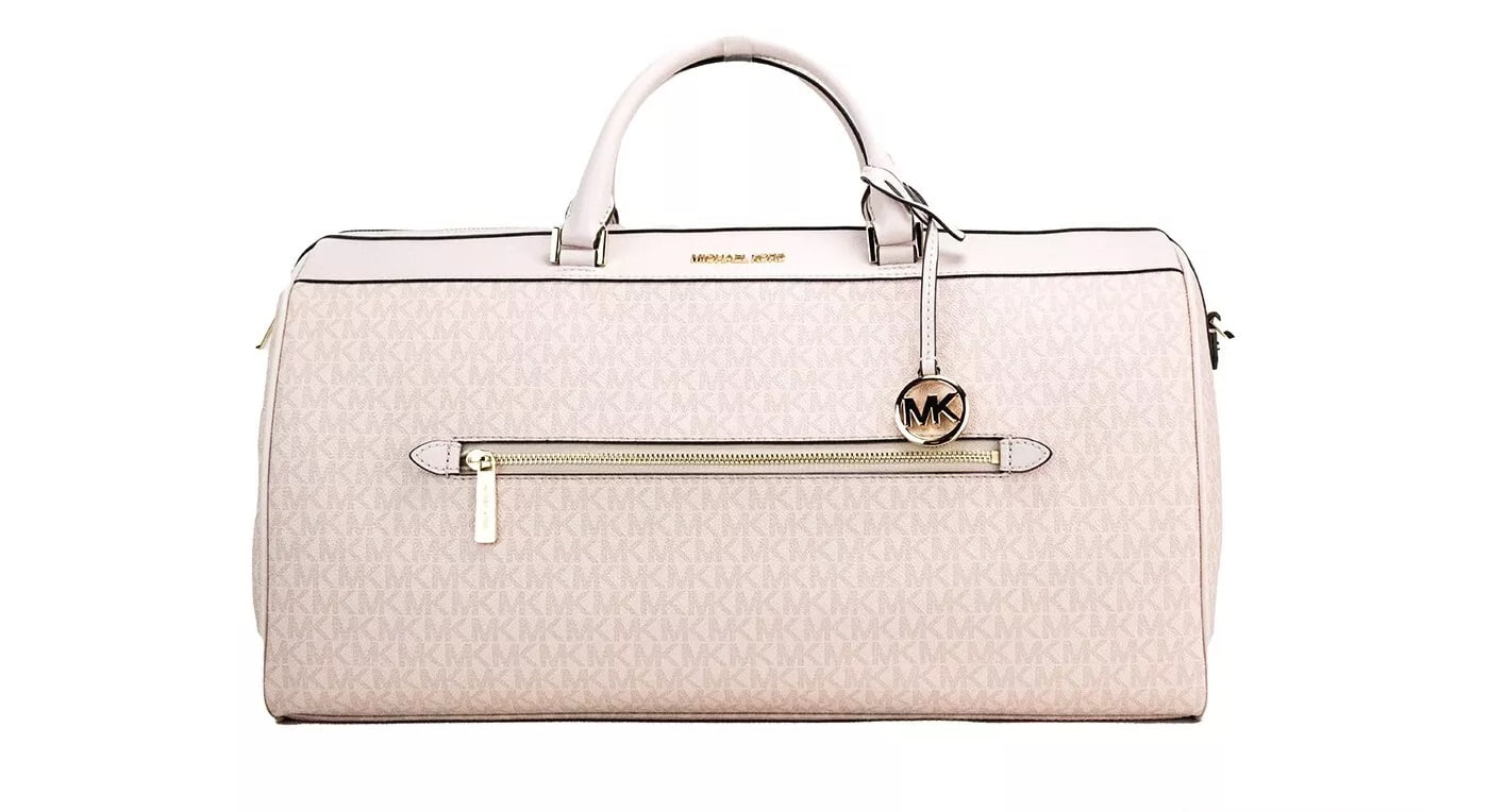 MICHAEL KORS 2WAY ボストンバッグ PVC MKシグネチャー Michael Kors Travel Extra Large Signature PVC Top Zip Duffle