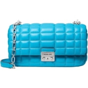 Michael Kors Tribeca Large Convertible Chain Shoulder Bag, Santorini Blue