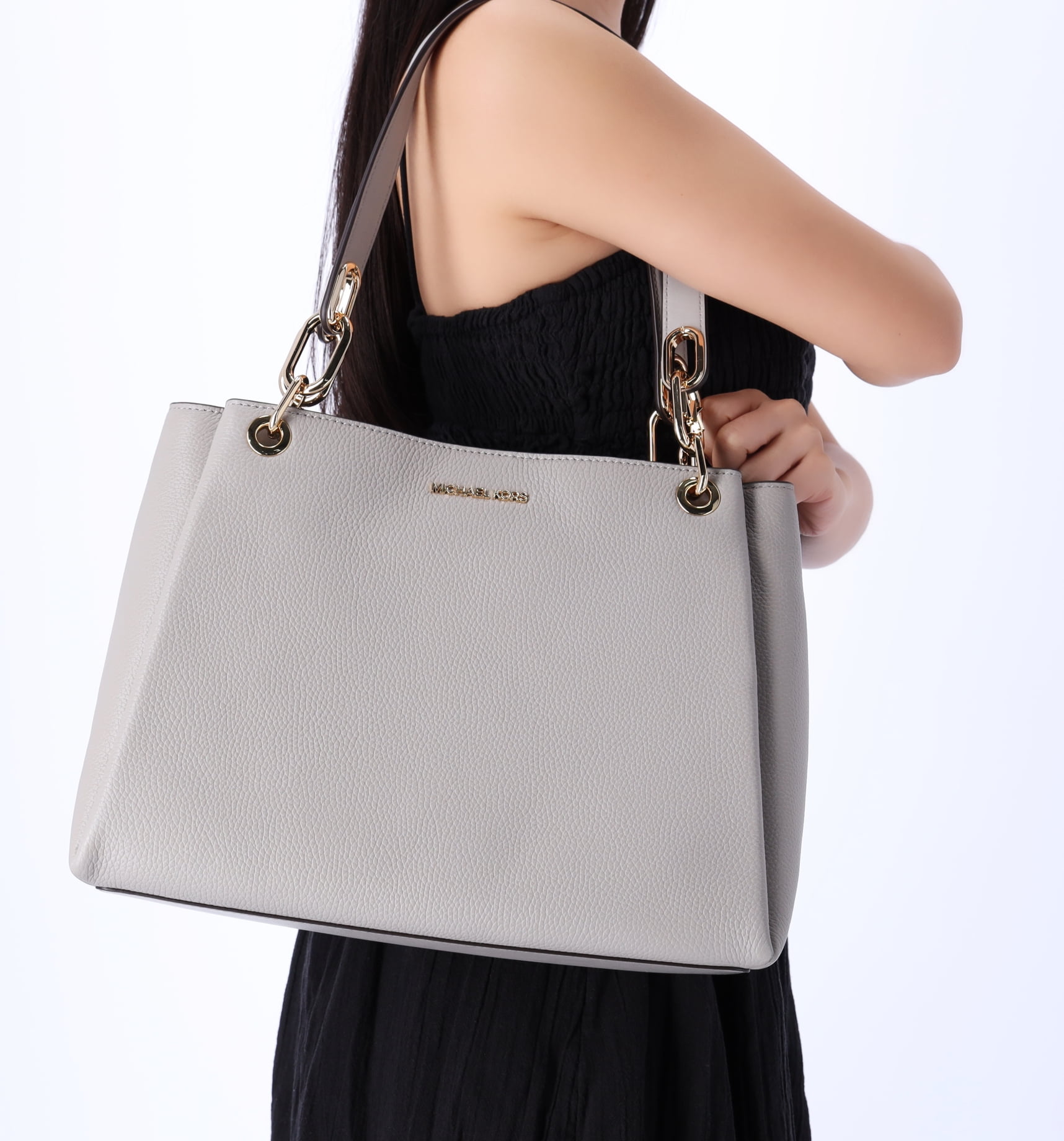 Michael kors purse pearl grey new arrivals