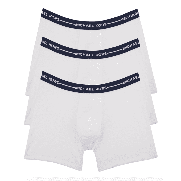 Michael Kors Ultimate Cotton Stretch Boxer Briefs (3-Pack) 