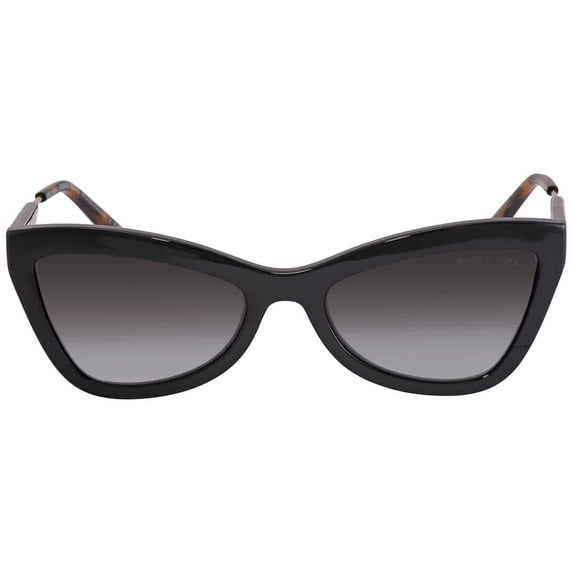 Michael Kors Valencia Grey Gradient Cat Eye Ladies Sunglasses MK2132U 33328G 55, Female