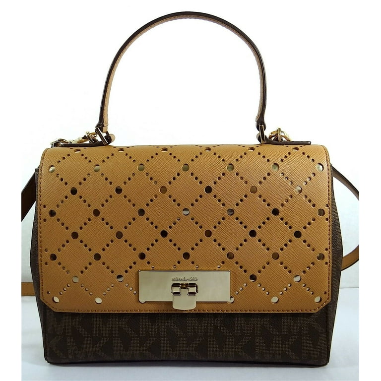 Michael Kors Violet Callie Medium Top Handle Satchel Walmart