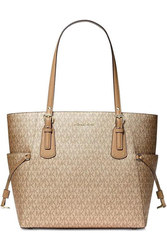 Voyager East/West Signature Tote, Camel