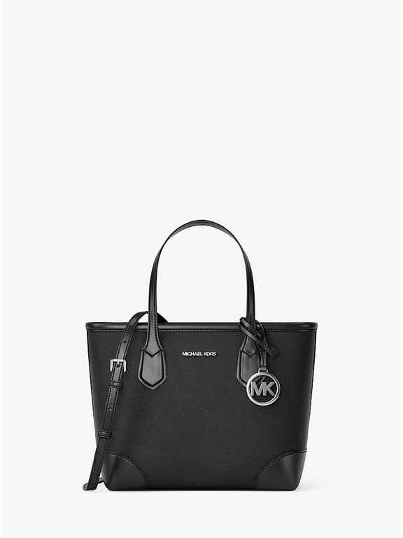 Voyager Extra-Small Leather Convertible Crossbody Bag Black