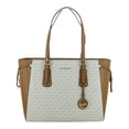 thumbnail image 1 of Michael Kors Voyager Presby Ladies Medium Two Tone Leather Tote Bag 30F8GV6T8B149, 1 of 5