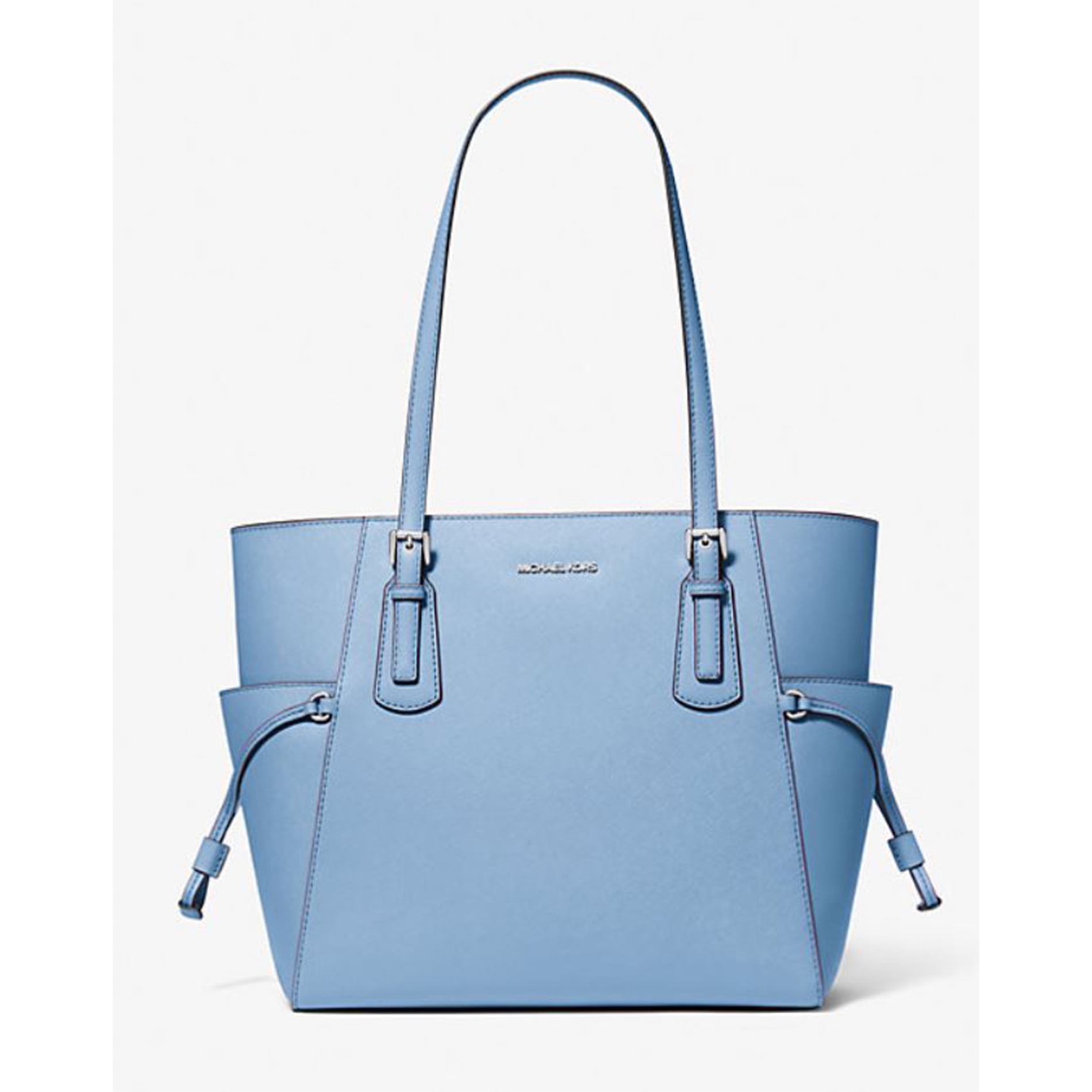 MICHAEL KORS ライトブルー ハンドバッグ Michael Kors Voyager Women's Large Saffiano Leather Tote Bag