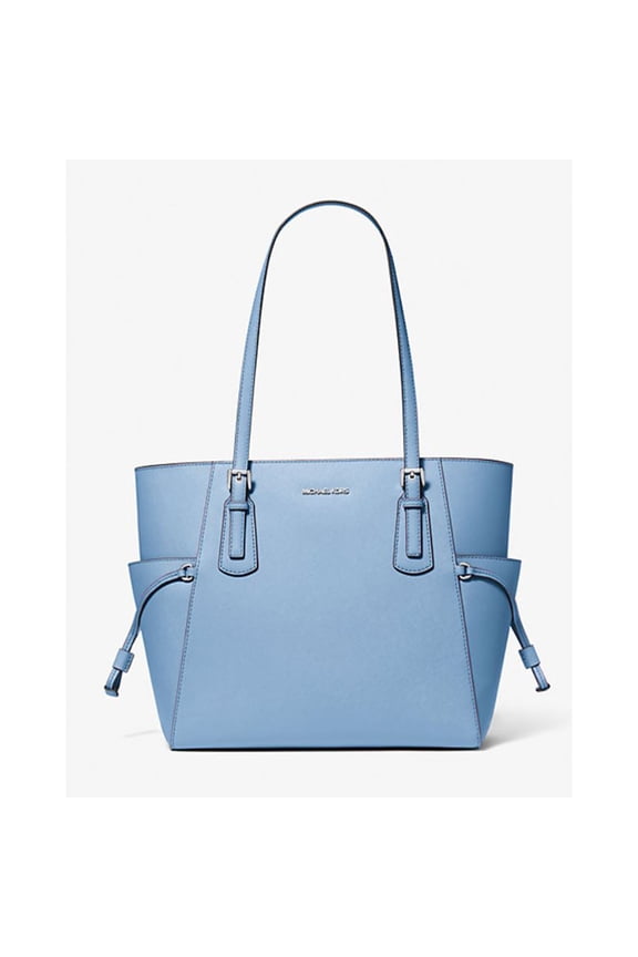 Voyager Women's Large Saffiano Leather Tote Bag (Light Sky) 35S5SV6T7L-Sky