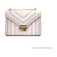 thumbnail image 1 of Michael Kors Whitney Medium Flap Shoulder Bag Powder Blush Pink Multi, 1 of 5