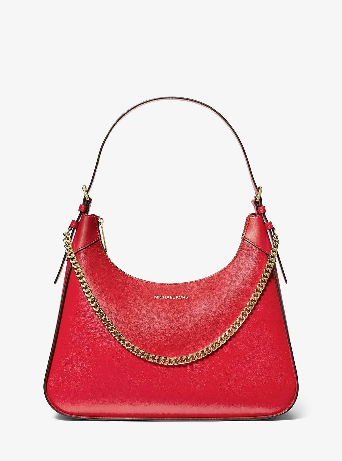 Michael Kors Women's Leather MK Pattern Crossbody Tote Bag