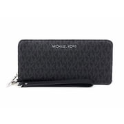 Michael Kors Women Ladies Leather Wallet MK Black