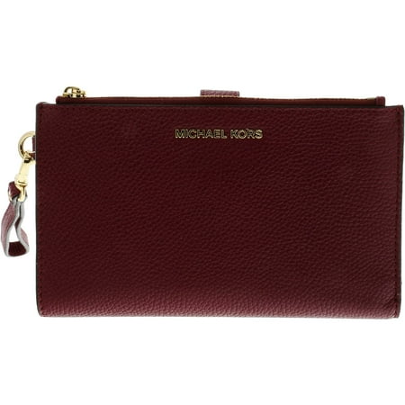 Michael Kors Women's Adele Smartphone Leather Wristlet - Mulberry