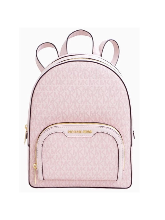 Women's Backpack Bag MK Jaycee MD PKT Logo Powder Blush New (Light Powder Blush) 35S3G8TB6V-424