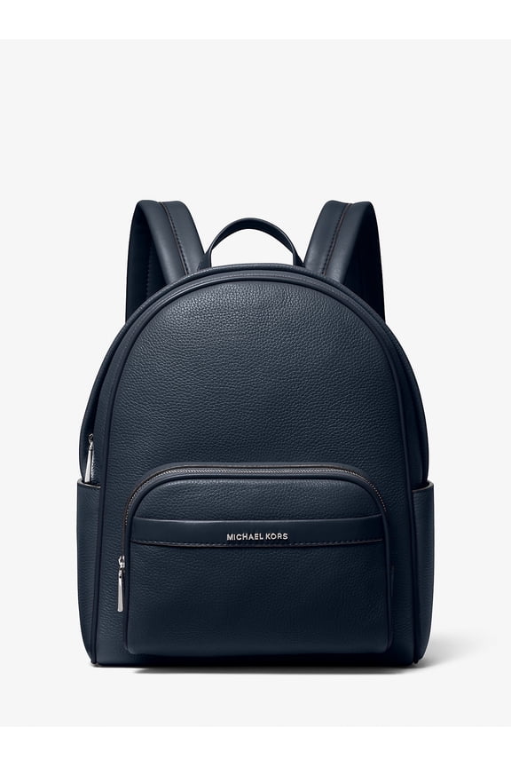 Women's Bex Medium Leather Backpak,Navy