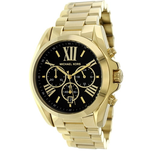 Michael Kors Women's Bradshaw Gold Tone Chronograph Watch MK5739 ...