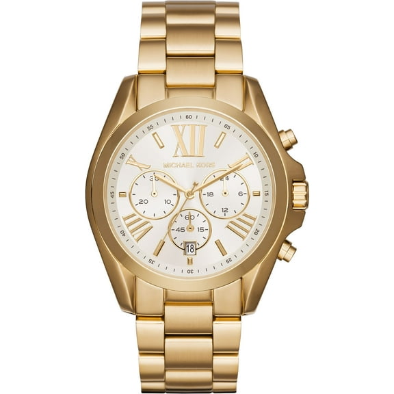 Michael Kors Women's Bradshaw Watch, Gold-tone, Stainless Steel