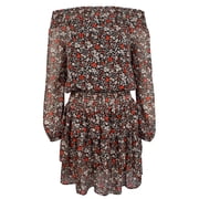 Michael Kors Women's Brooks Off Shoulder Dress-B-XS