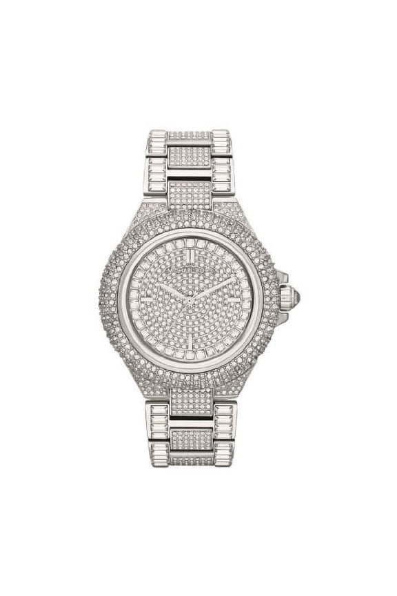 Women's Camille Crystal Stainless Steel Watch MK5869