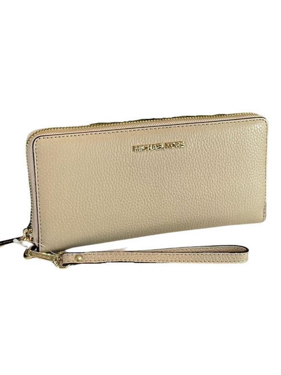 Women's Casual Zipper Wallet, Buff