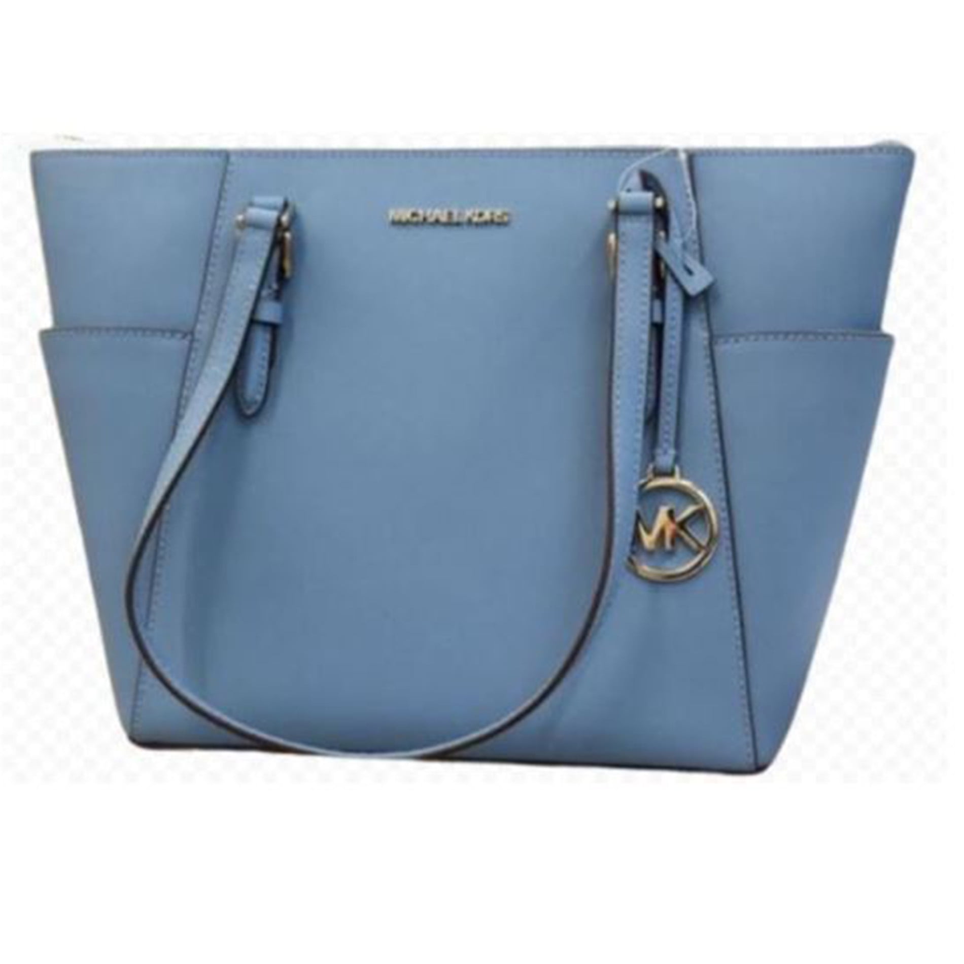 Michael Kors Mk30F2Gttt8L001 Jet Set Ew Tz Tote Bag, Black