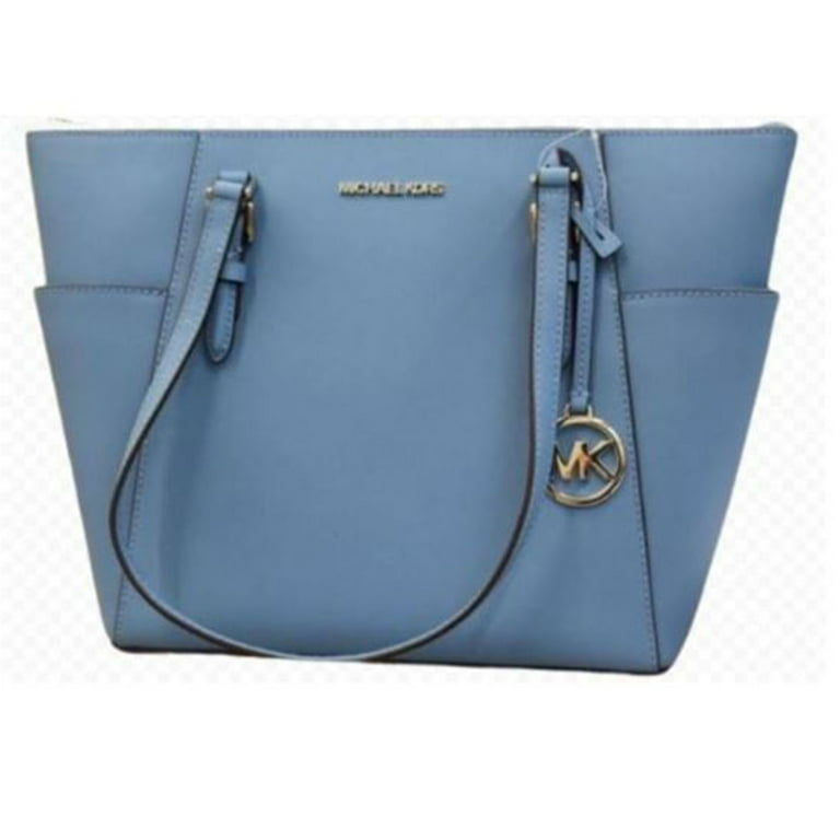 Michael Kors Women's Charlotte Large Saffiano Leather Top-Zip Tote